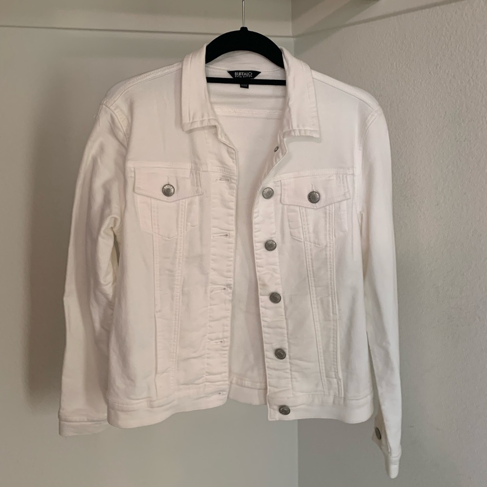 White Jean Jacket